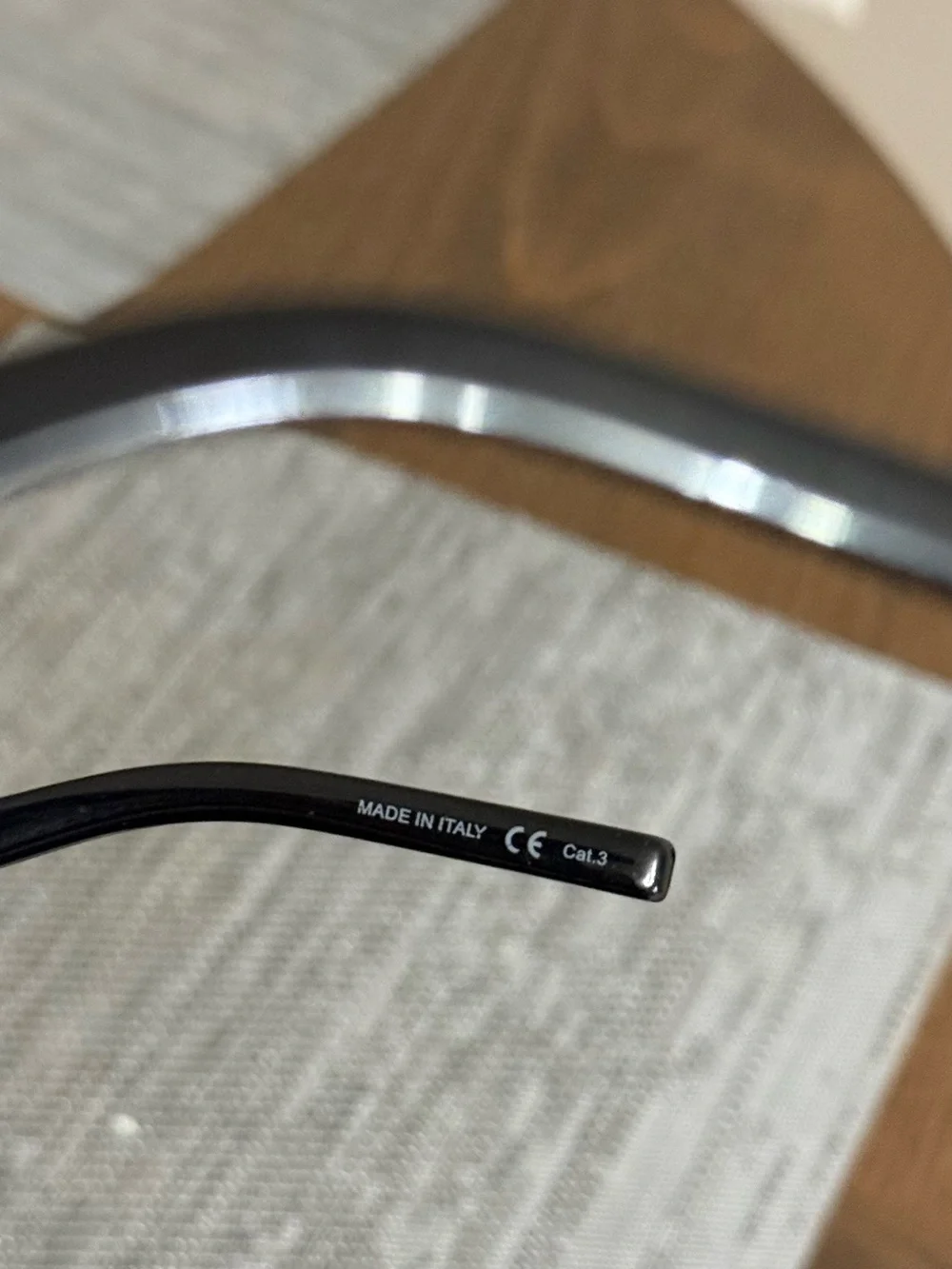 Saint Laurent Black Cat-Eye Sunglasses with Tinted Lenses